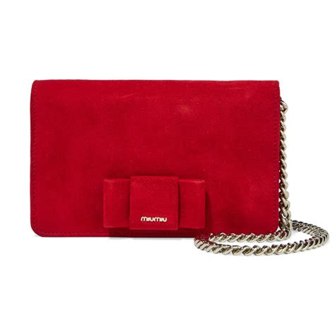 red MIU MIU Women Clutch bags 